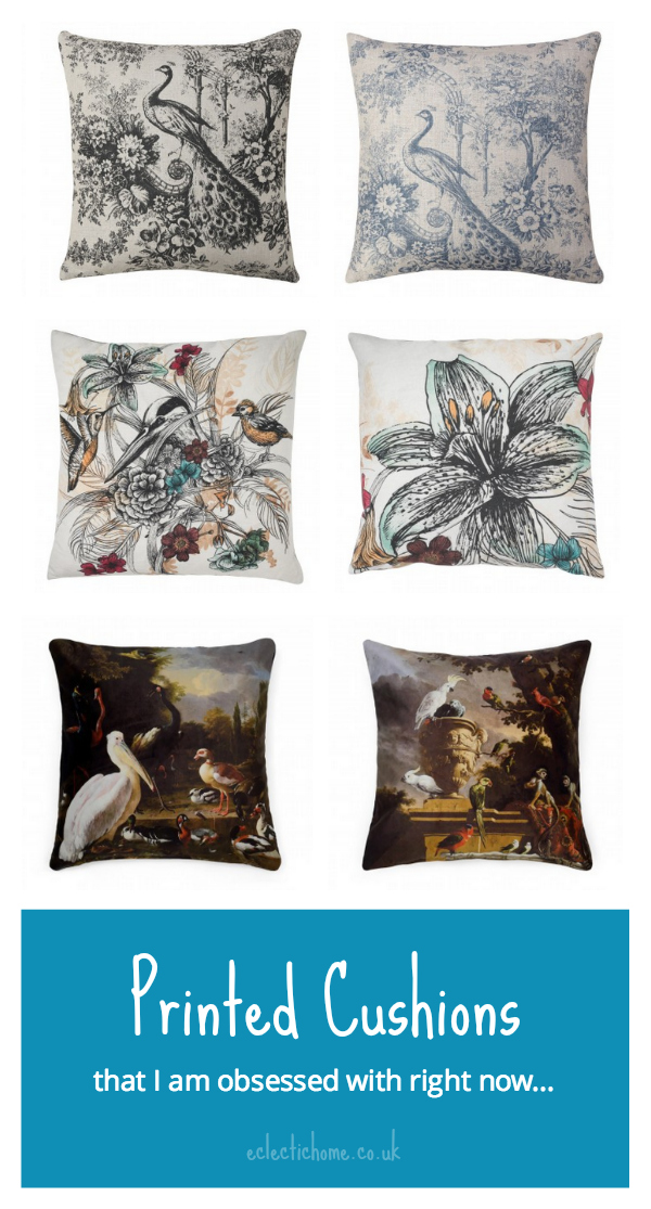 Printed cushions from WITHIN